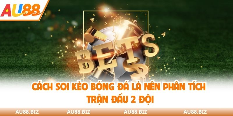 Cách soi kèo bóng đá là nên phân tích trận đấu 2 đội